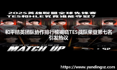 和平精英团队协作排行榜揭晓TES战队荣登第七名引发热议
