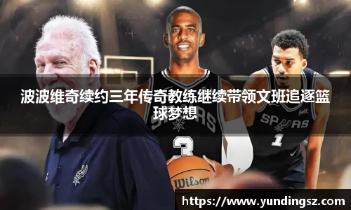 波波维奇续约三年传奇教练继续带领文班追逐篮球梦想